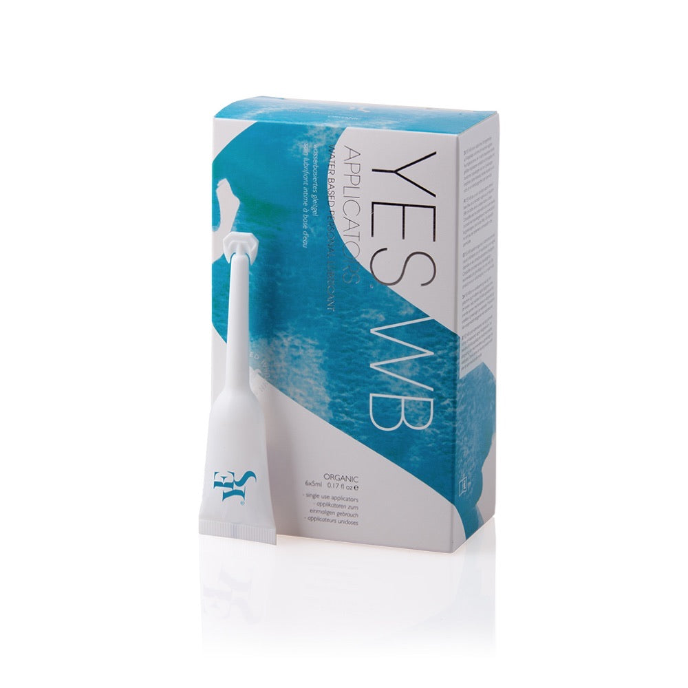 YES WB Water - Nat Lub Applicators 5mlx6