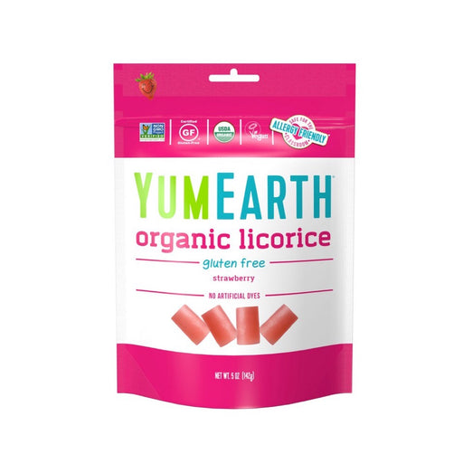 YUMEARTH Organic Licorice - Strawberry 142g