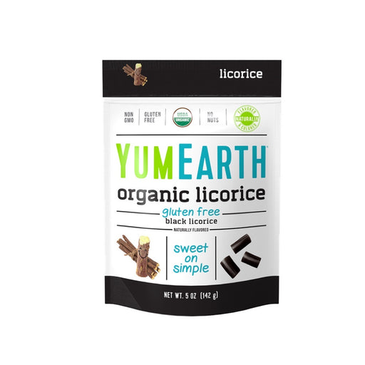 YUMEARTH Organic Licorice Black 142g