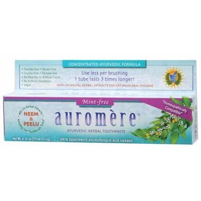AUROMERE Toothpaste - Ayurvedic Mint Free 117g