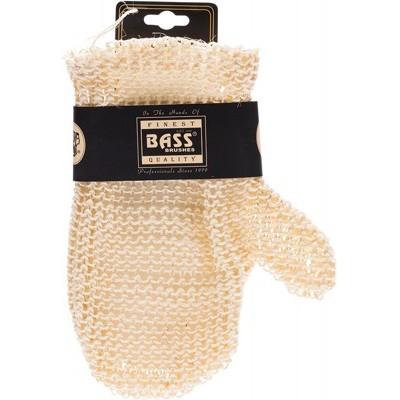 BASS BODY CARE Sisal Deluxe Hand Glove Knitted Style, Firm 1