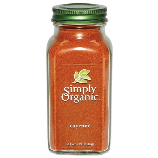 Simply Organic Cayenne Pepper Large Glass 