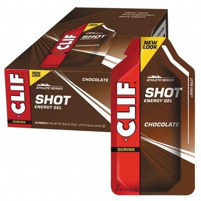 CLIF - Organic Energy Shot Gel Chocolate - Box of 24