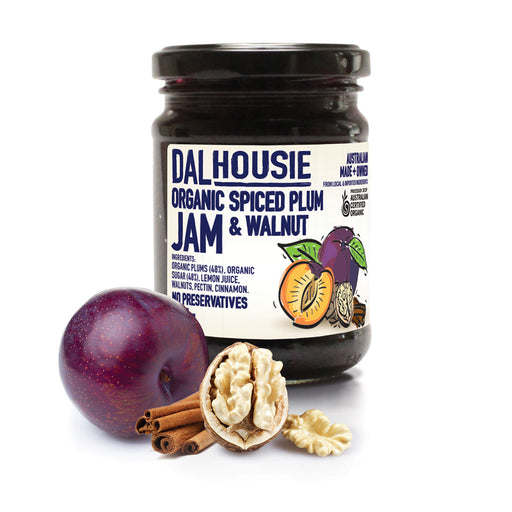 Dalhousie Organic Spiced Plum and Walnut Jam