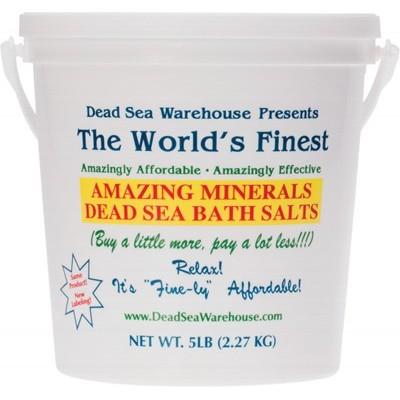 DEAD SEA WAREHOUSE Dead Sea Bath Salts Bucket 2.27kg