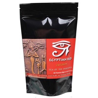 EGYPTIAN RED - Organic Herbal Tea - Tea of the Pharaohs 40 Tea Bags