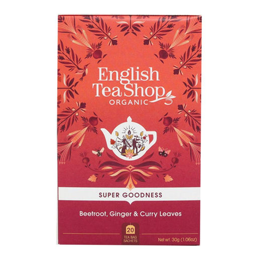 English Tea Shop Organic Beetroot, Ginger & Curry Leaves Teabags