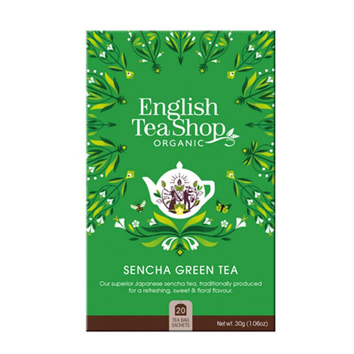 English Tea Shop Organic Green Sencha Teabags