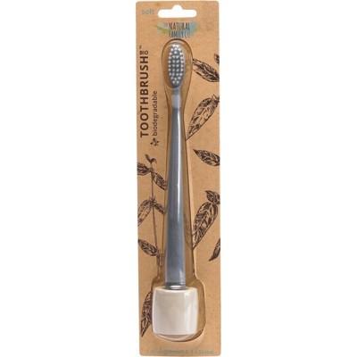 THE NATURAL FAMILY CO. Bio Toothbrush & Stand Soft - Monsoon Mist