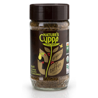Nature's Cuppa Organic Coffee Freeze Dried Granules 100g