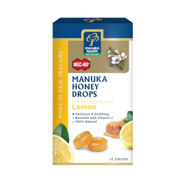 MANUKA HEALTH Manuka Health Honey Drops With Lemon MGO 400+ 65g