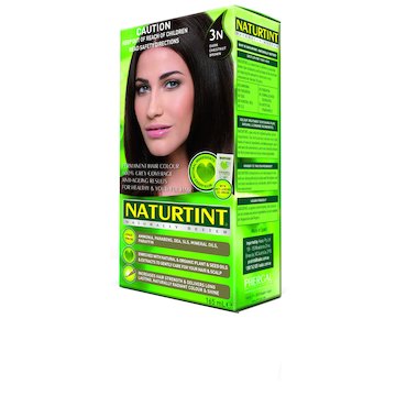 NATURTINT Dark Chestnut Brown Plant Based Hair Colour - 3N 155mL