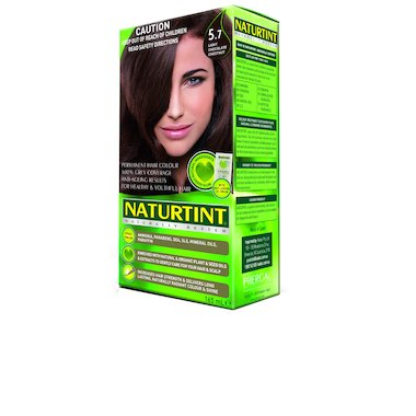 NATURTINT Light Chocolate Chestnut Plant Based Hair Colour - 5.7 155mL
