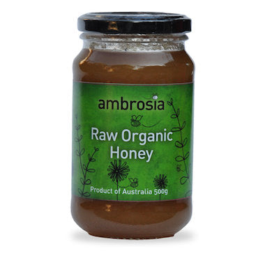 Ambrosia Honey Raw Organic 500g