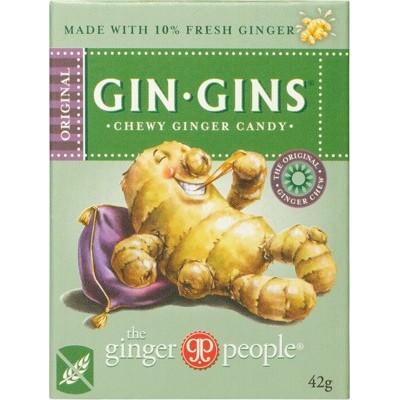 THE GINGER PEOPLE Gin Gins Ginger Candy Chewy - Original 42g