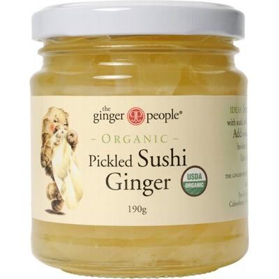 THE GINGER PEOPLE Pickled Sushi Ginger 190g