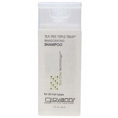 GIOVANNI Organic Shampoo Tea Tree Triple Treat (All Hair) 60ml