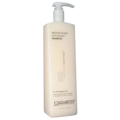 GIOVANNI Smooth As Silk (Damaged Hair) Organic Shampoo - 1L