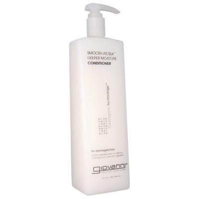 GIOVANNI Smooth As Silk (Damaged Hair) Organic Conditioner - 1L
