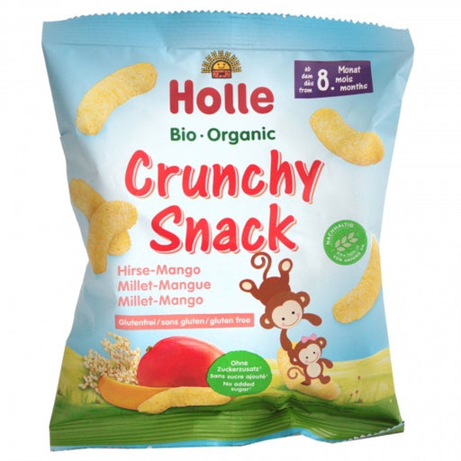 Holle Organic Crunchy Snack - Millet-Mango 