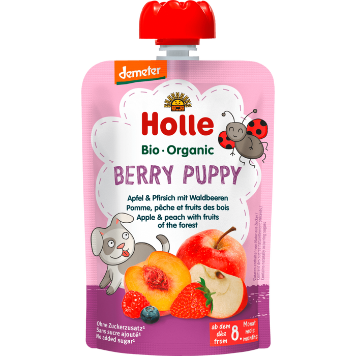 Holle Berry Puppy - Apple & Peach with Fruits of the Forest 