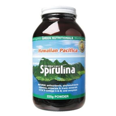 GREEN NUTRITIONALS Hawaiian Pacifica Spirulina Powder 225g