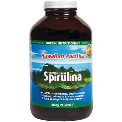 GREEN NUTRITIONALS Hawaiian Pacifica Spirulina Powder 450g