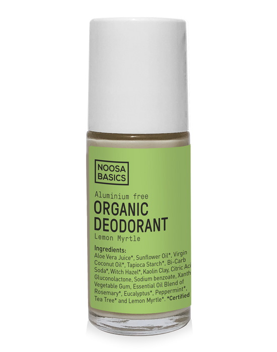 NOOSA BASICS Organic Deodorant Roll on Lemon Myrtle 50ml