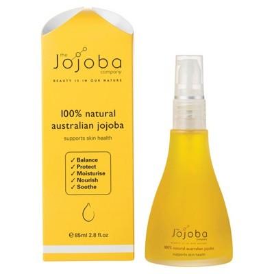 THE JOJOBA COMPANY Jojoba Oil (in glass) Pure Australian Golden Jojoba 85ml