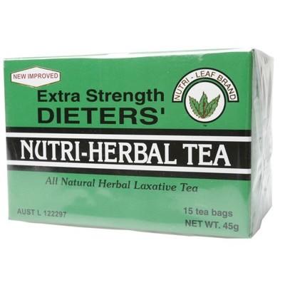 NUTRI-LEAF Herbal Tea Bags Dieter’s Tea - Extra Strength 15