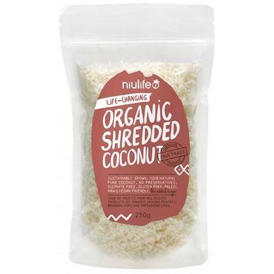 NIULIFE Organic Shredded Coconut  250g