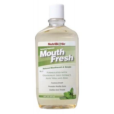 NUTRIBIOTIC Mouthwash Peppermint 473ml