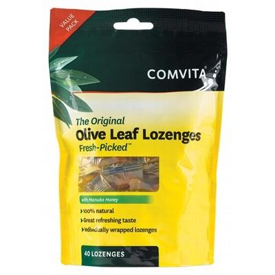 COMVITA Olive Leaf Extract Lozenges With Manuka Honey 40