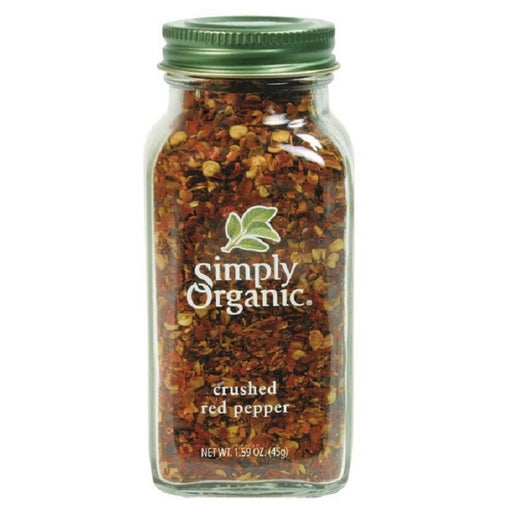 Simply Organic Crushed Hot Red Pepper Large Glass 