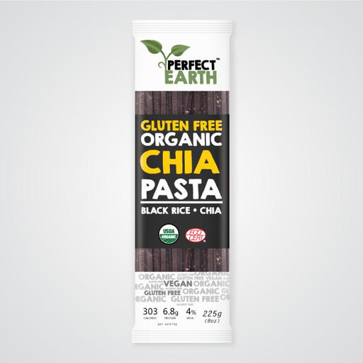 PERFECT EARTH Organic Rice & Chia Pasta - Black 225g