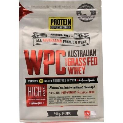 PROTEIN SUPPLIES AUST. WPC (Whey Protein Concentrate) Pure 500g