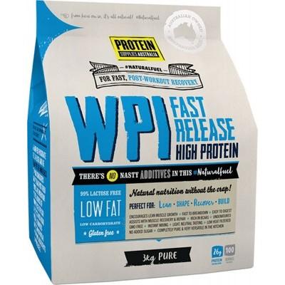 PROTEIN SUPPLIES AUST. WPI (Whey Protein Isolate) Pure 3kg