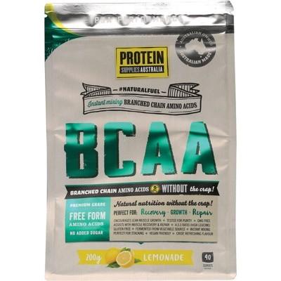 PROTEIN SUPPLIES AUST. Branched Chain Amino Acids Lemonade 200g