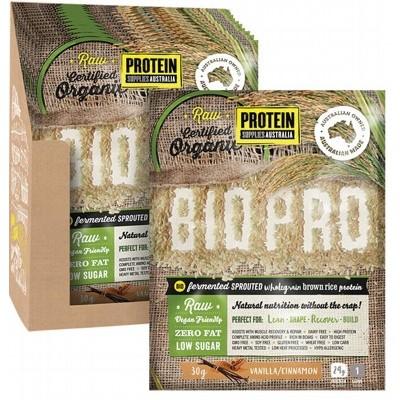 PROTEIN SUPPLIES AUST. BioPro (Sprouted Brown Rice) Vanilla & Cinnamon 30g