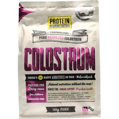 PROTEIN SUPPLIES AUST. Colostrum (Grass Fed) Pure - 20% Immunoglobulin (IgG) 500g