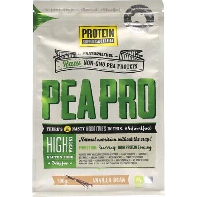 PROTEIN SUPPLIES AUST. PeaPro (Raw Pea Protein) Vanilla Bean 500g