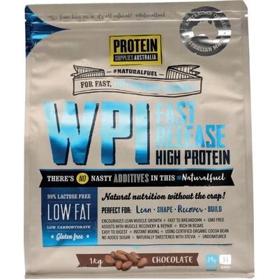 PROTEIN SUPPLIES AUST. WPI (Whey Protein Isolate) Chocolate 1kg