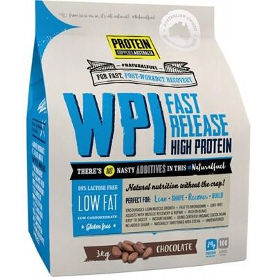 PROTEIN SUPPLIES AUST. WPI (Whey Protein Isolate) Chocolate 3kg