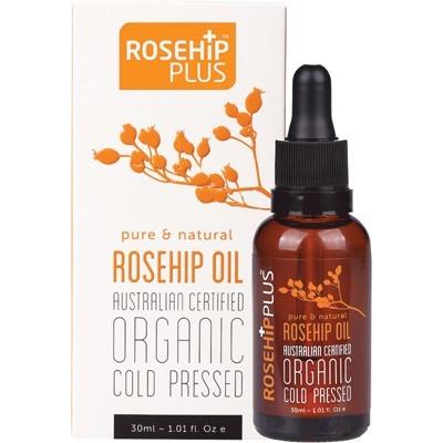 ROSEHIP PLUS - Organic Cold Pressed Rosehip Oil - 30ml
