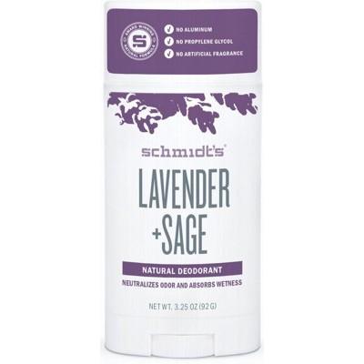 SCHMIDT'S Deodorant Stick Lavender & Sage 92g