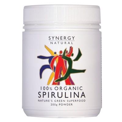 SYNERGY ORGANIC - Organic Spirulina Powder - 200g