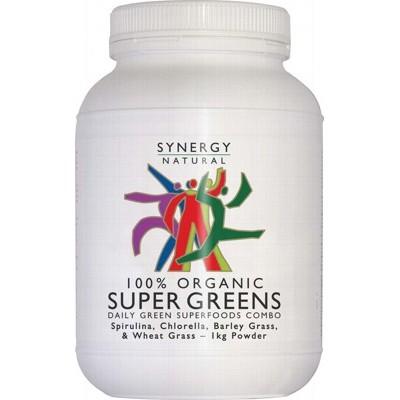 SYNERGY ORGANIC - Organic Super Greens Powder - 1kg