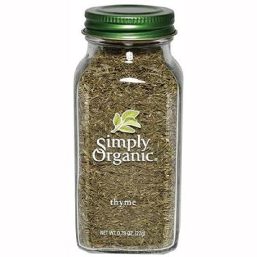 Simply Organic Thyme Leaf Large Glass