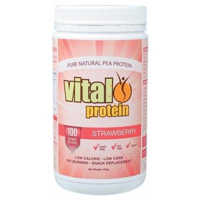 MARTIN & PLEASANCE Vital Protein Pea Protein Isolate - Strawberry 500g